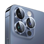Baseus iPhone 15 Pro/15 Pro Max için Corning Serisi HD Cam Kamera Koruyucu-(5775)