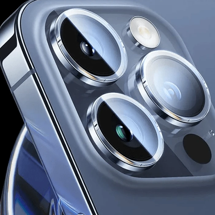 Baseus iPhone 15 Pro/15 Pro Max için Corning Serisi HD Cam Kamera Koruyucu-(5775) 3 Baseus iPhone 15 Pro/15 Pro Max için Corning Serisi HD Cam Kamera Koruyucu-(5775) - Görsel 3