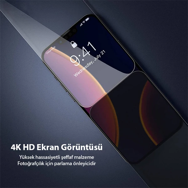 Baseus iPhone 13 Mini 0.23mm Gizlilik Hayalet Full Ekran Koruyucu 2 Adet Set 4 Baseus iPhone 13 Mini 0.23mm Gizlilik Hayalet Full Ekran Koruyucu 2 Adet Set - Görsel 4