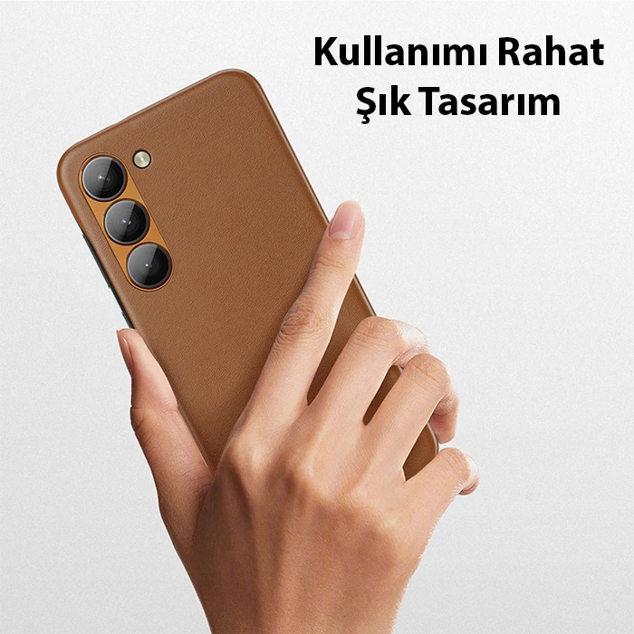 Dux Ducis SM Galaxy S23 Grit Series PU Premium Kılıf 4 Dux Ducis SM Galaxy S23 Grit Series PU Premium Kılıf - Görsel 4