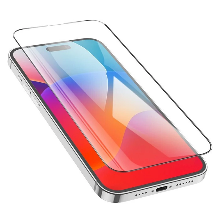 HOCO iPhone 15 Pro Max Full HD Tempered Kırılmaz Cam Ekran Koruyucu 25 Adet Set 2 HOCO iPhone 15 Pro Max Full HD Tempered Kırılmaz Cam Ekran Koruyucu 25 Adet Set - Görsel 2