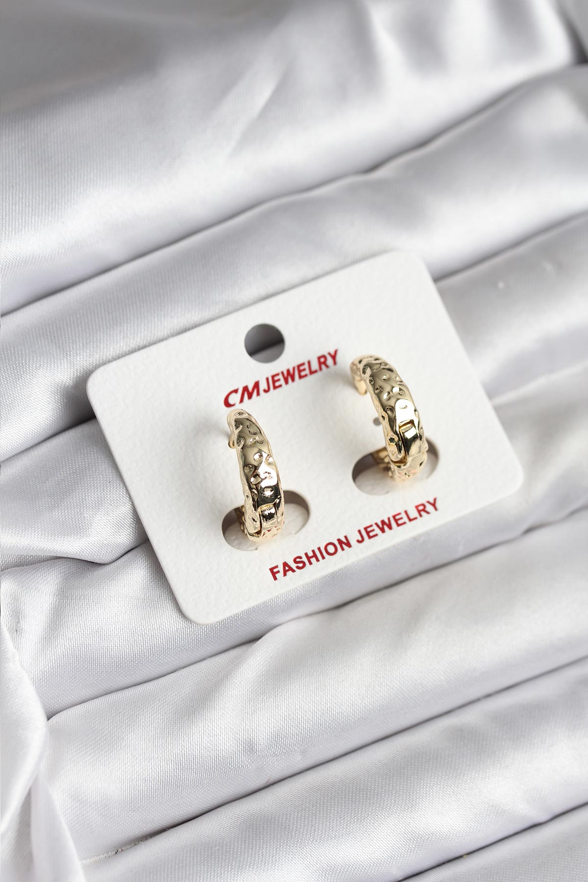 14K Gold Renk Kaplama CM Kadın Küpe 5886 1 14K Gold Renk Kaplama CM Kadın Küpe 5886