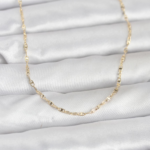 CM 14K Gold Renk Gemici Zincir Model 60 cm Kadın Kolye 5886