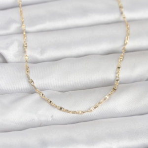 CM 14K Gold Renk Gemici Zincir Model 60 cm Kadın Kolye 5886
