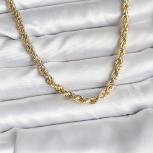 14K Gold Renk Kaplama Burgu Model CM Kadın Kolye 5886