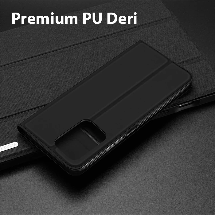 Dux Ducis Xiaomi Poco X5 5G Kılıf Skin Pro Series Flip Cover Kapaklı Kılıf 4 Dux Ducis Xiaomi Poco X5 5G Kılıf Skin Pro Series Flip Cover Kapaklı Kılıf - Görsel 4