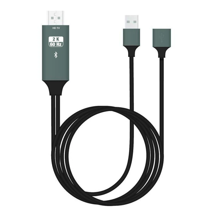 Ally Phone Usb HDTV Cable Lightning Type C hdmi kablosu 3 Ally Phone Usb HDTV Cable Lightning Type C hdmi kablosu - Görsel 3