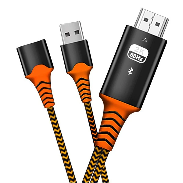 Ally Phone Usb HDTV Cable Lightning Type C hdmi kablosu 4 Ally Phone Usb HDTV Cable Lightning Type C hdmi kablosu - Görsel 4