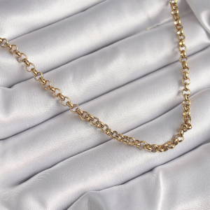 316L Çelik Gold Renk Kadın Kolye 5886