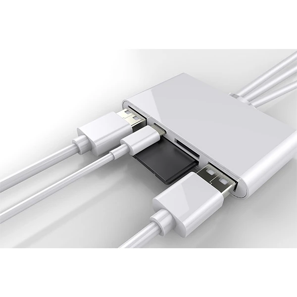 ALLY 3 İN1 İPhone+Usb C+ Usb A Kamera Okuyucu Kart Okuyucu-(5775) 2 ALLY 3 İN1 İPhone+Usb C+ Usb A Kamera Okuyucu Kart Okuyucu-(5775) - Görsel 2