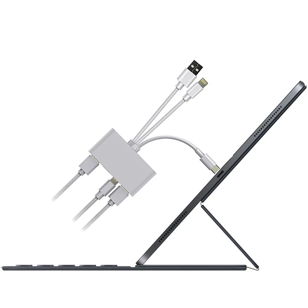 ALLY 3 İN1 İPhone+Usb C+ Usb A Kamera Okuyucu Kart Okuyucu-(5775) 3 ALLY 3 İN1 İPhone+Usb C+ Usb A Kamera Okuyucu Kart Okuyucu-(5775) - Görsel 3