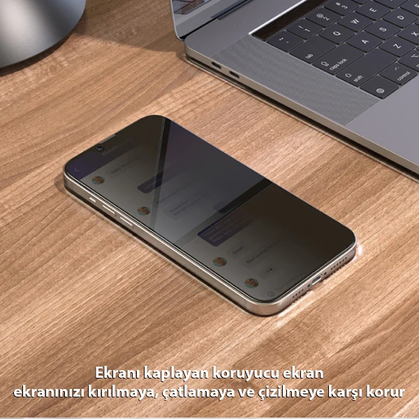 ALLY İPhone 13 Mini 3D Full Privacy Gizlilik Cam Ekran Koruyucu Anti-Spy 4 ALLY İPhone 13 Mini 3D Full Privacy Gizlilik Cam Ekran Koruyucu Anti-Spy - Görsel 4