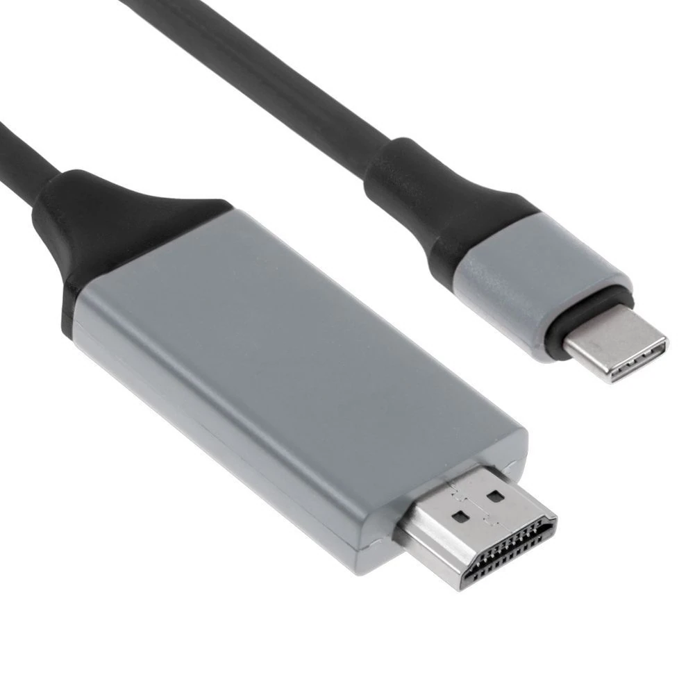 Usb 3.1 Type-C Hdtv Hdmı 4k 30hz Uhd Kablo 2m 4 Usb 3.1 Type-C Hdtv Hdmı 4k 30hz Uhd Kablo 2m - Görsel 4