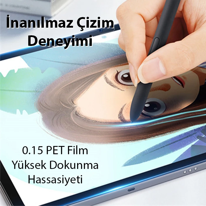 Dux Ducis SM Galaxy Tab S8 Ultra S9 ultra Paperfeel Pet Ekran Koruyucu 0.15mm Darbe Emici Film 4 Dux Ducis SM Galaxy Tab S8 Ultra S9 ultra Paperfeel Pet Ekran Koruyucu 0.15mm Darbe Emici Film - Görsel 4