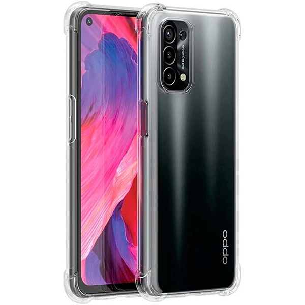 OPPO Reno A54 Kamera Korumalı Shockproof Darbe Emici Silikon Kılıf 1 OPPO Reno A54 Kamera Korumalı Shockproof Darbe Emici Silikon Kılıf