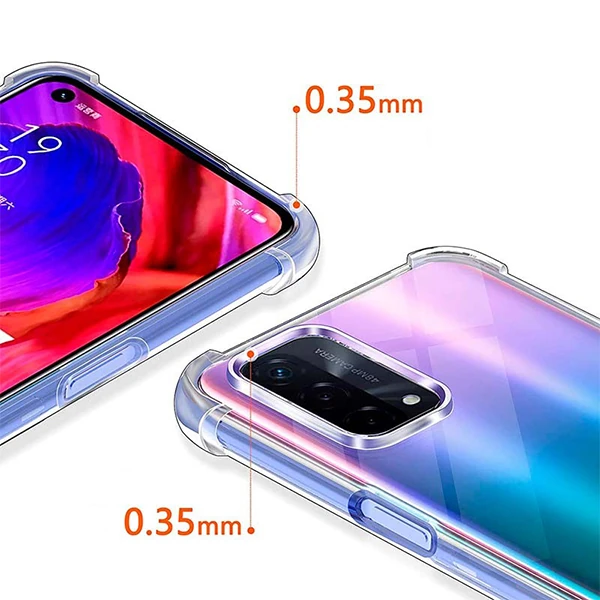 OPPO Reno A54 Kamera Korumalı Shockproof Darbe Emici Silikon Kılıf 2 OPPO Reno A54 Kamera Korumalı Shockproof Darbe Emici Silikon Kılıf - Görsel 2