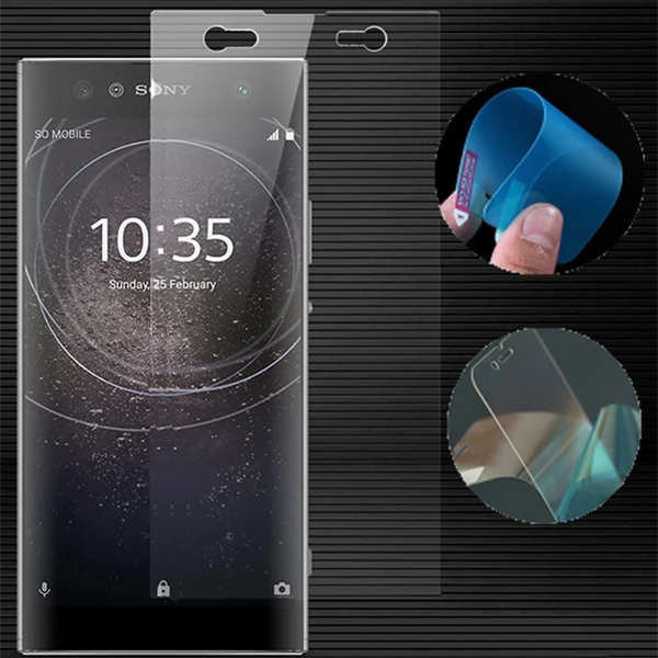 Sony Xperia Xa2 Ultra Esnek Darbe Emici Nano Glass Ekran Koruyucu 1 Sony Xperia Xa2 Ultra Esnek Darbe Emici Nano Glass Ekran Koruyucu