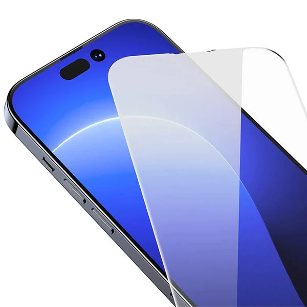Baseus 0.3mm Crystal iPhone 14 Plus - 13 Pro Max Full Tempered Ekran Koruyucu 4 Baseus 0.3mm Crystal iPhone 14 Plus - 13 Pro Max Full Tempered Ekran Koruyucu - Görsel 4