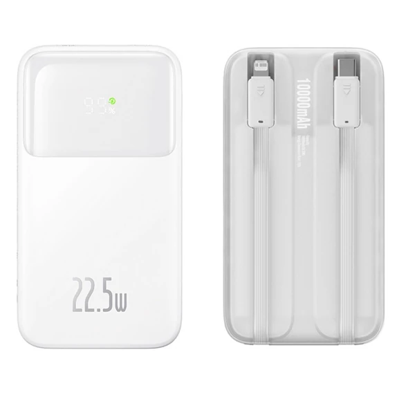 Baseus Comet Series 10000mAh 22.5W Hızlı Şarj Dijital Göstergeli Powerbank-(5775) 2 Baseus Comet Series 10000mAh 22.5W Hızlı Şarj Dijital Göstergeli Powerbank-(5775) - Görsel 2