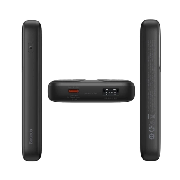 Baseus Comet Series 10000mAh 22.5W Hızlı Şarj Dijital Göstergeli Powerbank-(5775) 4 Baseus Comet Series 10000mAh 22.5W Hızlı Şarj Dijital Göstergeli Powerbank-(5775) - Görsel 4