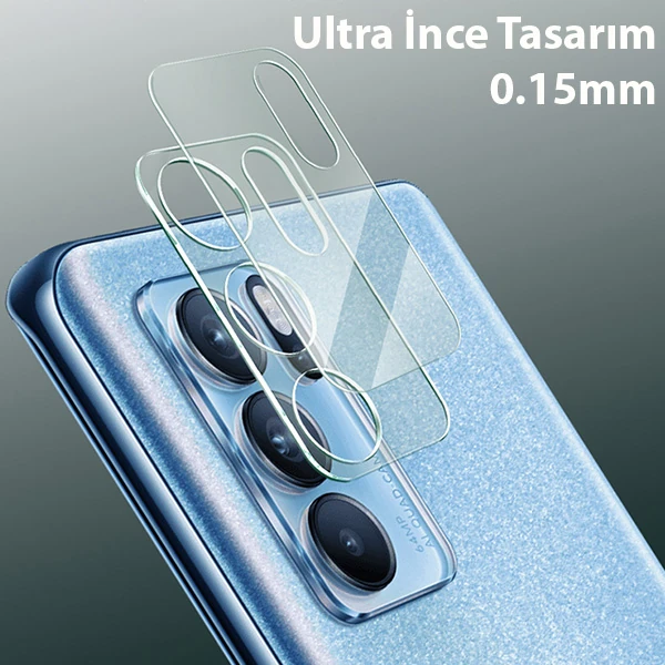 Oppo Reno6 Pro 3D Full Tempered Cam Kamera Koruyucu 2 Oppo Reno6 Pro 3D Full Tempered Cam Kamera Koruyucu - Görsel 2