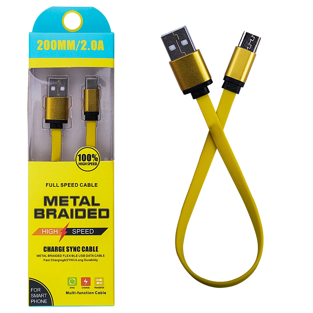 Android Micro 2a 20mm Kısa Yumuşak Dokulu Renkli Usb Kablo-(5775) 3 Android Micro 2a 20mm Kısa Yumuşak Dokulu Renkli Usb Kablo-(5775) - Görsel 3