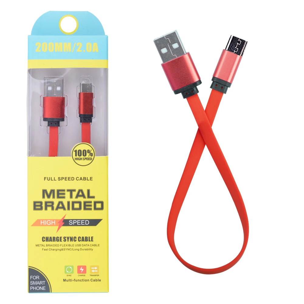Android Micro 2a 20mm Kısa Yumuşak Dokulu Renkli Usb Kablo-(5775) 4 Android Micro 2a 20mm Kısa Yumuşak Dokulu Renkli Usb Kablo-(5775) - Görsel 4