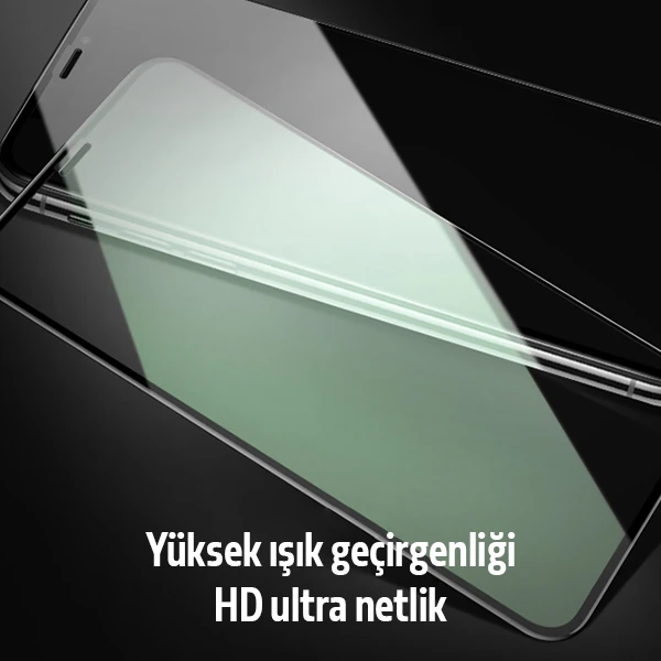 ALLY İPhone 11 Pro Max Anti -Blue Green Light Göz Korumalı Tempered Full Ekran Koruyucu 3 ALLY İPhone 11 Pro Max Anti -Blue Green Light Göz Korumalı Tempered Full Ekran Koruyucu - Görsel 3