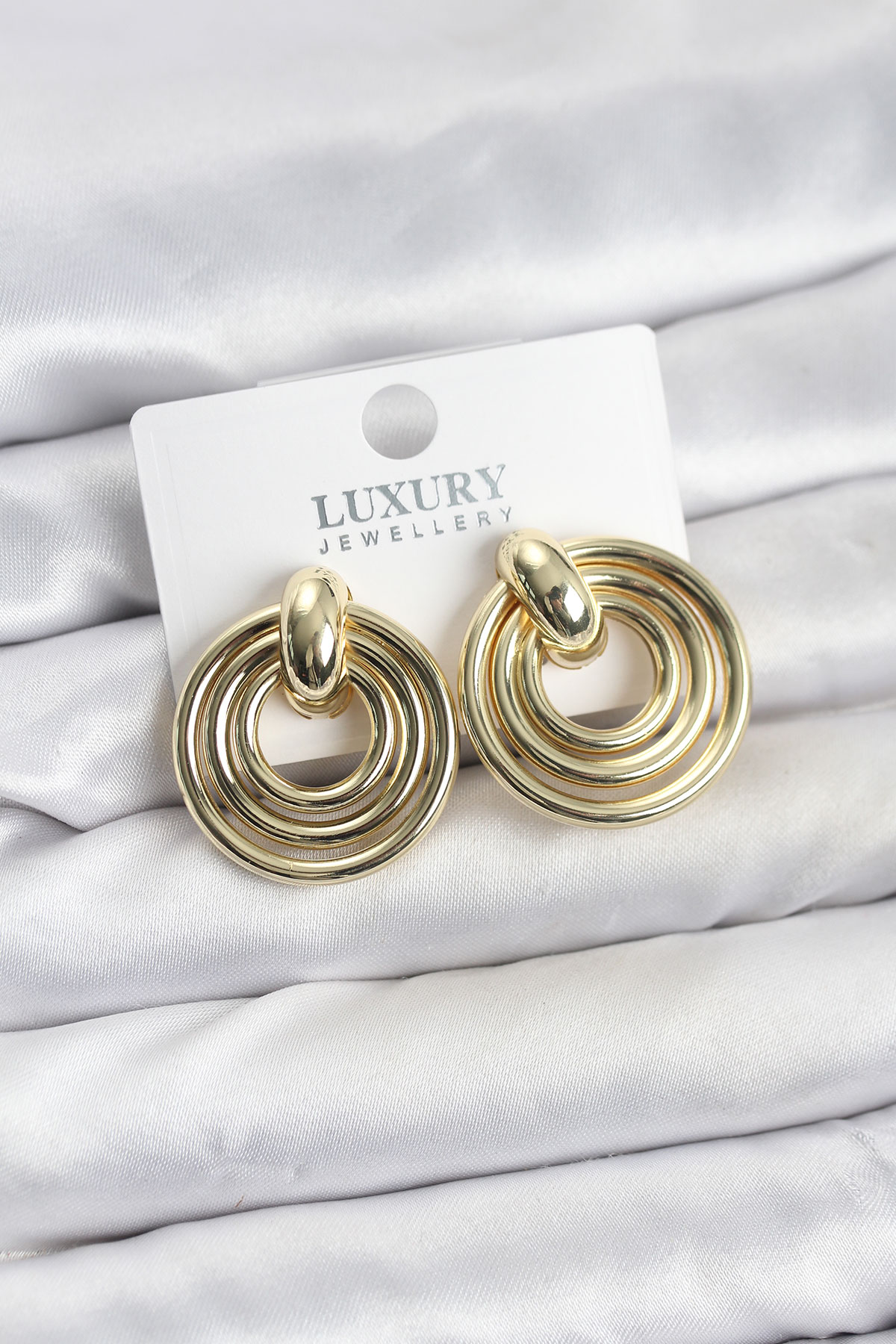 Gold Renk Pirinç Vintage Kadın Küpe 5886 1 Gold Renk Pirinç Vintage Kadın Küpe 5886