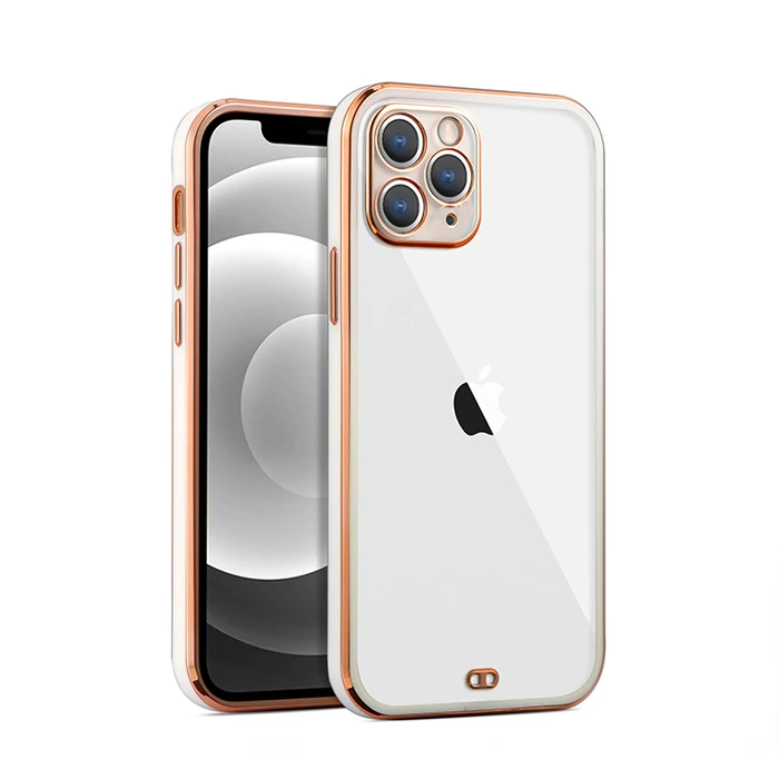 iPhone 11 Pro Max 6.5inç Gold Çerçeve Kamera Korumalı Bumper Kılıf 2 iPhone 11 Pro Max 6.5inç Gold Çerçeve Kamera Korumalı Bumper Kılıf - Görsel 2