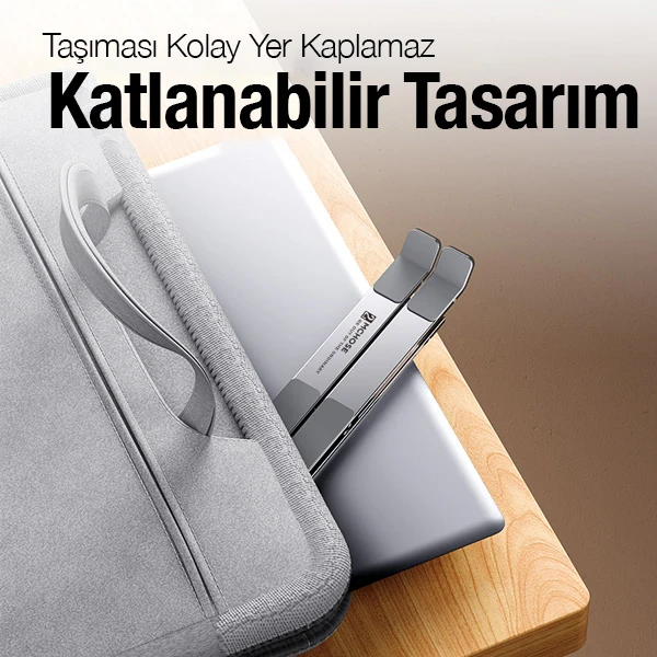 ALLY MC N3-2 Katlanabilir Metal Masaüstü Laptop Standı 4 ALLY MC N3-2 Katlanabilir Metal Masaüstü Laptop Standı - Görsel 4