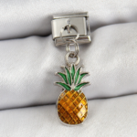 316L Çelik Sallantılı Ananas Model Gümüş Renk Nomination Charm 5886