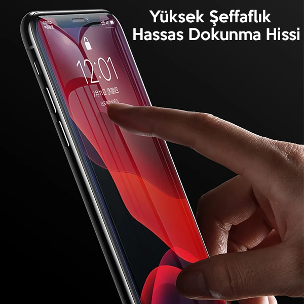 Baseus İPhone 11 Pro- X-XS 0.3mm Ful Tempered Cam Ekran Koruyucu 2 Adet Set 2 Baseus İPhone 11 Pro- X-XS 0.3mm Ful Tempered Cam Ekran Koruyucu 2 Adet Set - Görsel 2