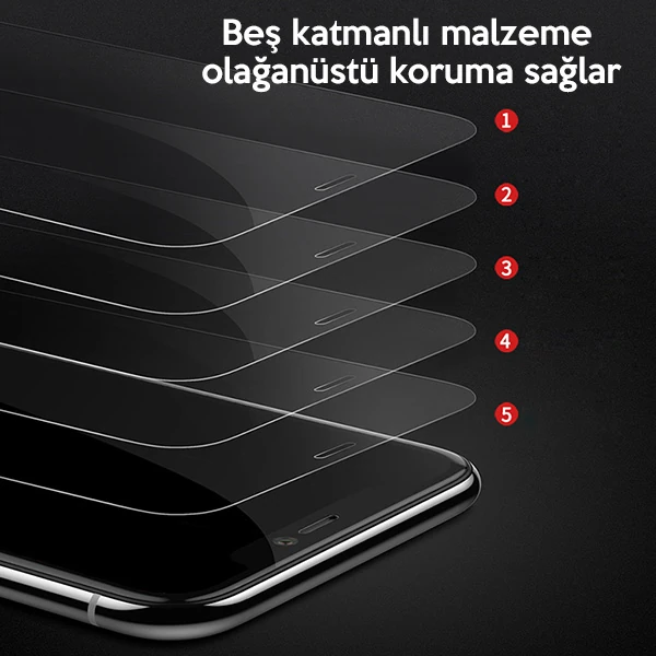 Baseus İPhone 11 Pro- X-XS 0.3mm Ful Tempered Cam Ekran Koruyucu 2 Adet Set 3 Baseus İPhone 11 Pro- X-XS 0.3mm Ful Tempered Cam Ekran Koruyucu 2 Adet Set - Görsel 3