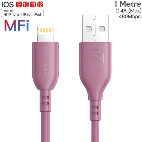 KUULAA 1M MFI Sertifikalı İPhone Usb Şarj kablosu 1 KUULAA 1M MFI Sertifikalı İPhone Usb Şarj kablosu