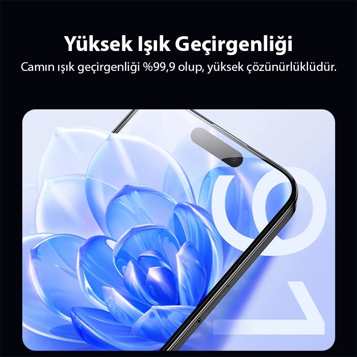 Ally iPhone 15 Pro Max Full Hd Kırılmaz Cam Ekran Koruyucu 4 Ally iPhone 15 Pro Max Full Hd Kırılmaz Cam Ekran Koruyucu - Görsel 4