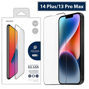 Haydiburaya 15 Dux Ducis iPhone 14 Plus/13 Pro Max 6.7 Full Kaplama Cam Ekran Koruyucu