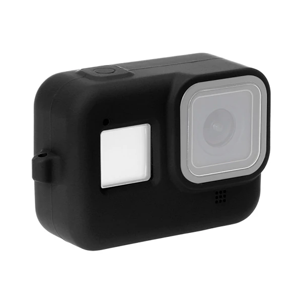 PULUZ PU428B GoPro HERO8 İçin Silikon Koruma Kılıfı+Wrist Strap-(5775) 3 PULUZ PU428B GoPro HERO8 İçin Silikon Koruma Kılıfı+Wrist Strap-(5775) - Görsel 3