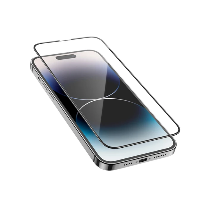 HOCO Guardian Shield Series iPhone 15 Pro Max 5D Tempered Kırılmaz Cam Ekran Koruyucu 10 Adet Set 3 HOCO Guardian Shield Series iPhone 15 Pro Max 5D Tempered Kırılmaz Cam Ekran Koruyucu 10 Adet Set - Görsel 3