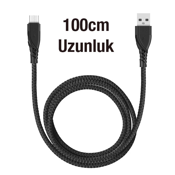 ALLY QC3.0 USB To Type-c Hızlı Şarj Kablosu 2 ALLY QC3.0 USB To Type-c Hızlı Şarj Kablosu - Görsel 2
