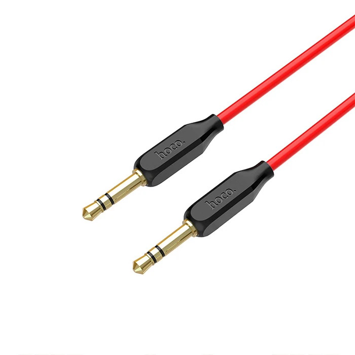HOCO UPA11 3.5mm AUX to AUX Ses Aktarım Kablosu 1mt-(5775) 2 HOCO UPA11 3.5mm AUX to AUX Ses Aktarım Kablosu 1mt-(5775) - Görsel 2