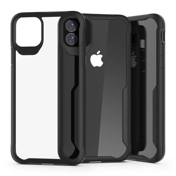 İPhone 11 Pro Max 6.5 İnch Shock Absorption PC+TPU Darbe Emici Kılıf 2 İPhone 11 Pro Max 6.5 İnch Shock Absorption PC+TPU Darbe Emici Kılıf - Görsel 2