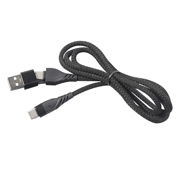 ALLY 2in1 USB Type C To PD Kablosu+USB Kablo-(5775) 4 ALLY 2in1 USB Type C To PD Kablosu+USB Kablo-(5775) - Görsel 4