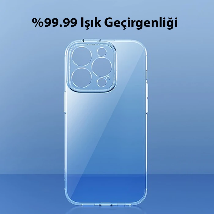 Baseus Simple Case iPhone 14 Pro 6.1 Kamera Korumalı İnce Silikon Şeffaf Kılıf 3 Baseus Simple Case iPhone 14 Pro 6.1 Kamera Korumalı İnce Silikon Şeffaf Kılıf - Görsel 3
