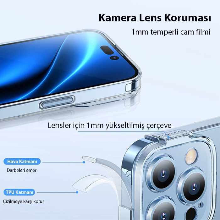 Baseus Simple Case iPhone 14 Pro 6.1 Kamera Korumalı İnce Silikon Şeffaf Kılıf 4 Baseus Simple Case iPhone 14 Pro 6.1 Kamera Korumalı İnce Silikon Şeffaf Kılıf - Görsel 4