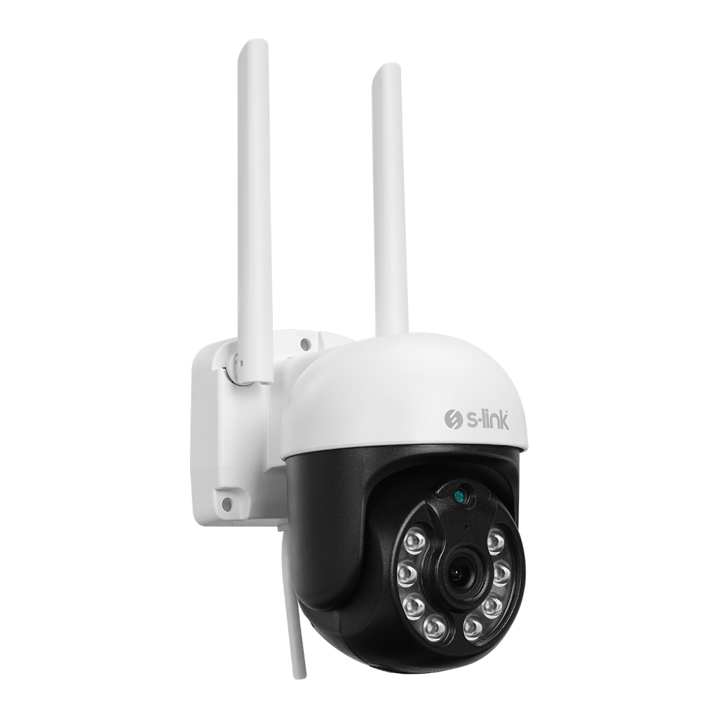 S-LINK SL-PTZ01, Akıllı Güvenlik Kamerası, WiFi, 3Mpix, 2,8mm Lens, 25m. Gece Görüşü, Hareket algılama, İki Yönlü Ses, Micro SD Kartlı, TUYA Yazılım(1923) 1 S-LINK SL-PTZ01, Akıllı Güvenlik Kamerası, WiFi, 3Mpix, 2,8mm Lens, 25m. Gece Görüşü, Hareket algılama, İki Yönlü Ses, Micro SD Kartlı, TUYA Yazılım(1923)