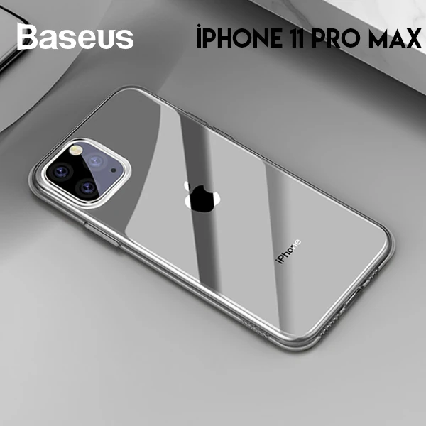 Baseus Simplicity Series iPhone 11 Pro Max 6.5 Kılıf Şeffaf Gel Silikon Kılıf 1 Baseus Simplicity Series iPhone 11 Pro Max 6.5 Kılıf Şeffaf Gel Silikon Kılıf