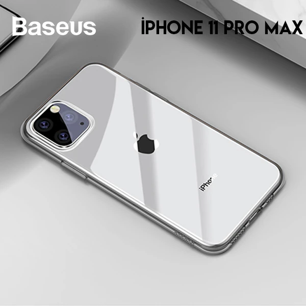 Baseus Simplicity Series iPhone 11 Pro Max 6.5 Kılıf Şeffaf Gel Silikon Kılıf 2 Baseus Simplicity Series iPhone 11 Pro Max 6.5 Kılıf Şeffaf Gel Silikon Kılıf - Görsel 2