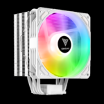 GAMDIAS BOREAS E1-410 WH, White Edition, 120mm, CPU Kule Tipi Hava Soğutma, Doğrudan Temas Teknolojisine Sahip 4 adet Gelişmiş Bakır Isı Borusu (AMD AM4-AM5 ve INTEL Tüm işlemciler ile uyumlu)(1923)