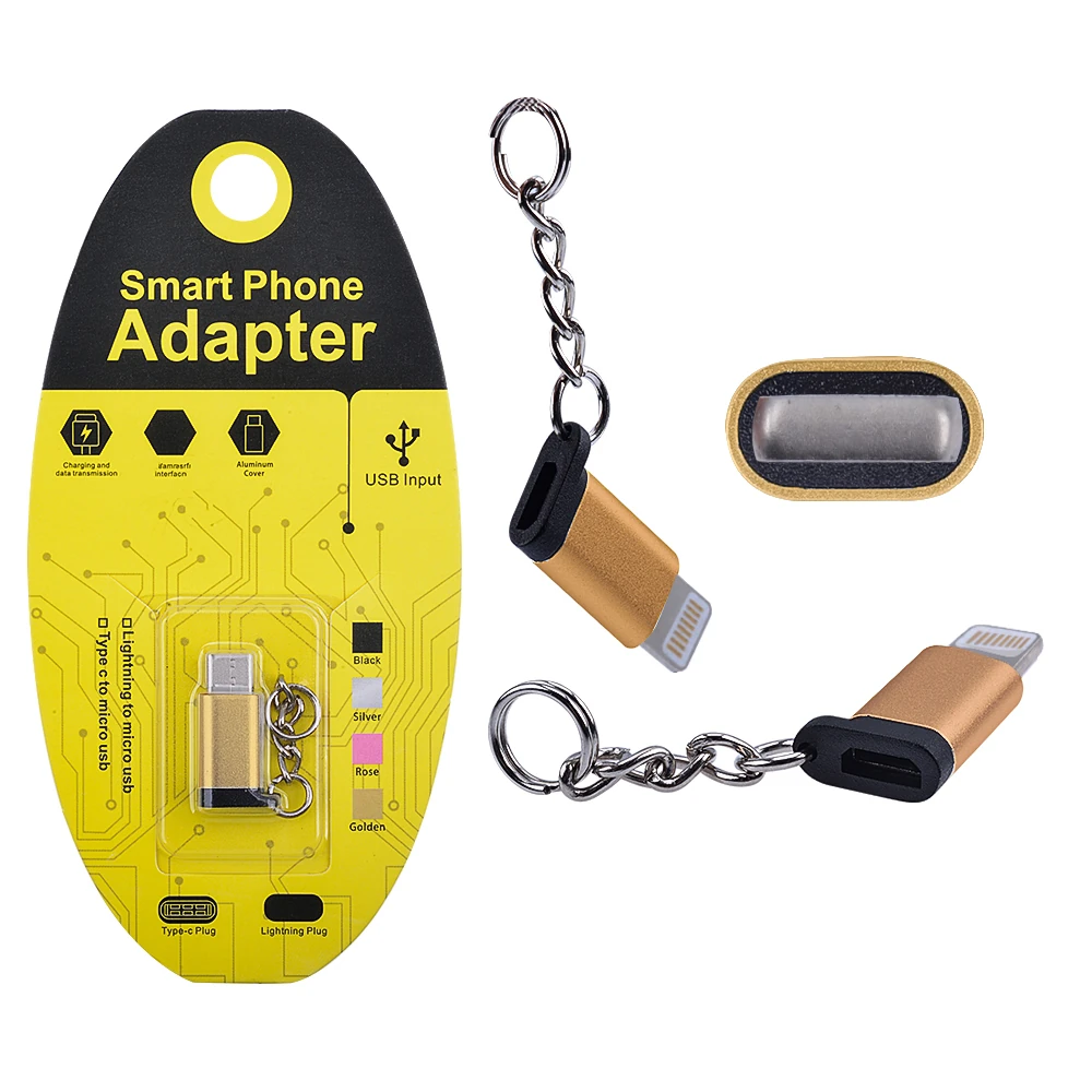 Ligtining Dönüştürücü Micro Usb Adaptor Converter Çevirici Başlık Anahtarlık-(5775) 4 Ligtining Dönüştürücü Micro Usb Adaptor Converter Çevirici Başlık Anahtarlık-(5775) - Görsel 4